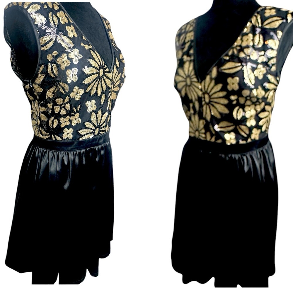 Brand Mi Ami Black Sequin Dress Size M